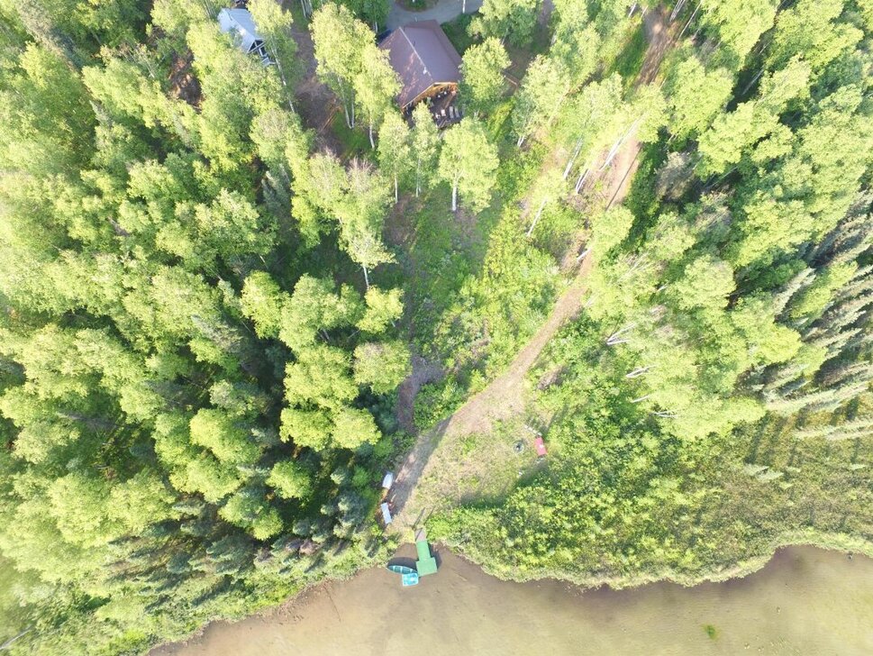 aerial cabin view